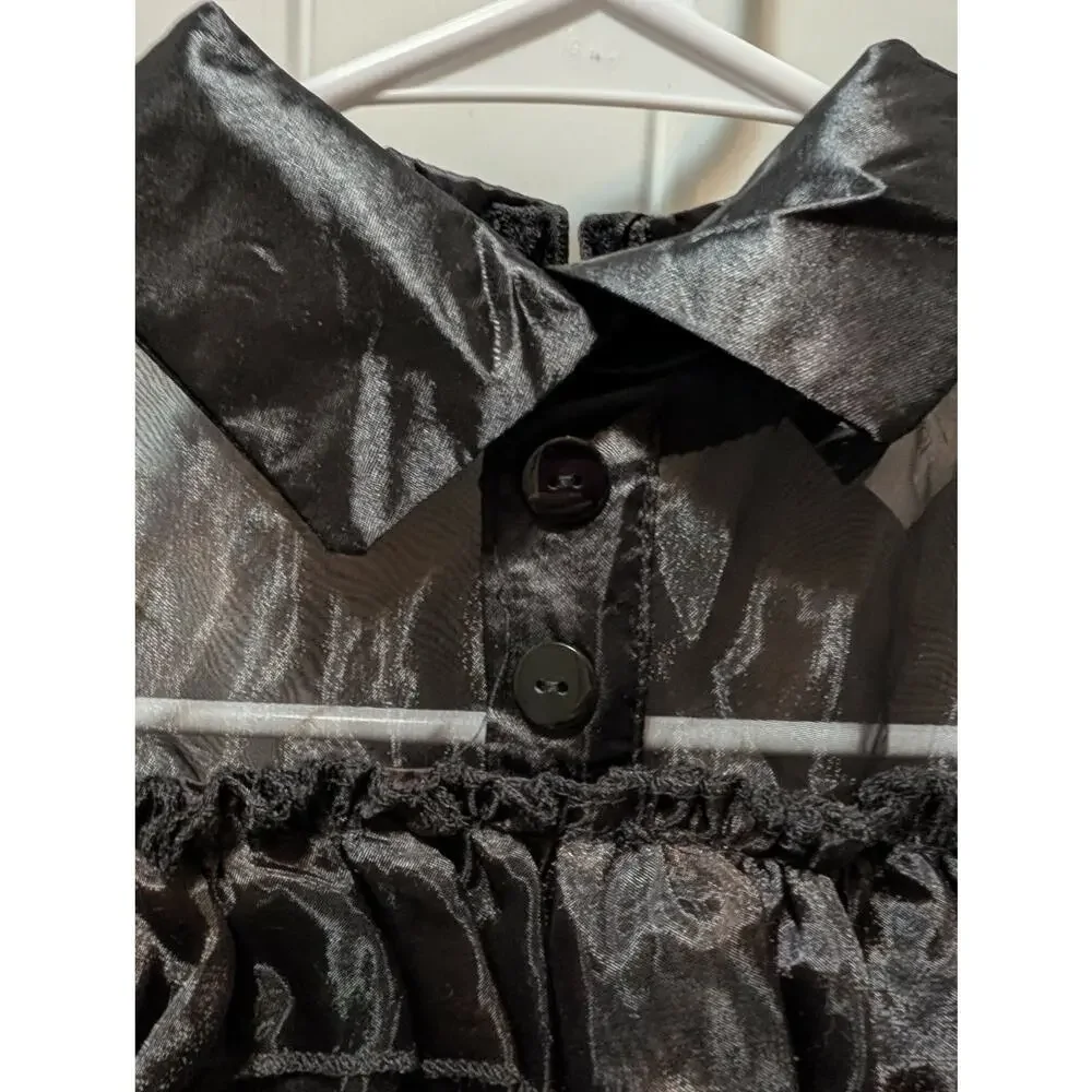 Wednesday Addams Raven Girls Dress Halloween Costume Cosplay Netflix Show